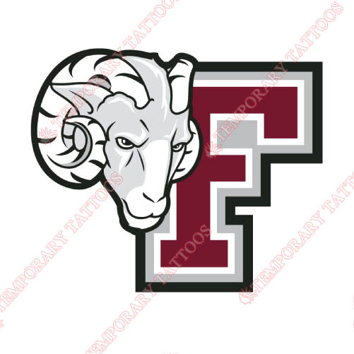 Fordham Rams Customize Temporary Tattoos Stickers NO.4413